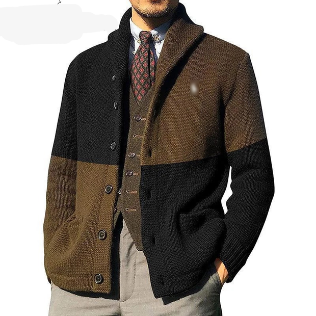 eritage Block Shawl Cardigan