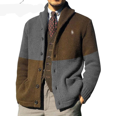eritage Block Shawl Cardigan
